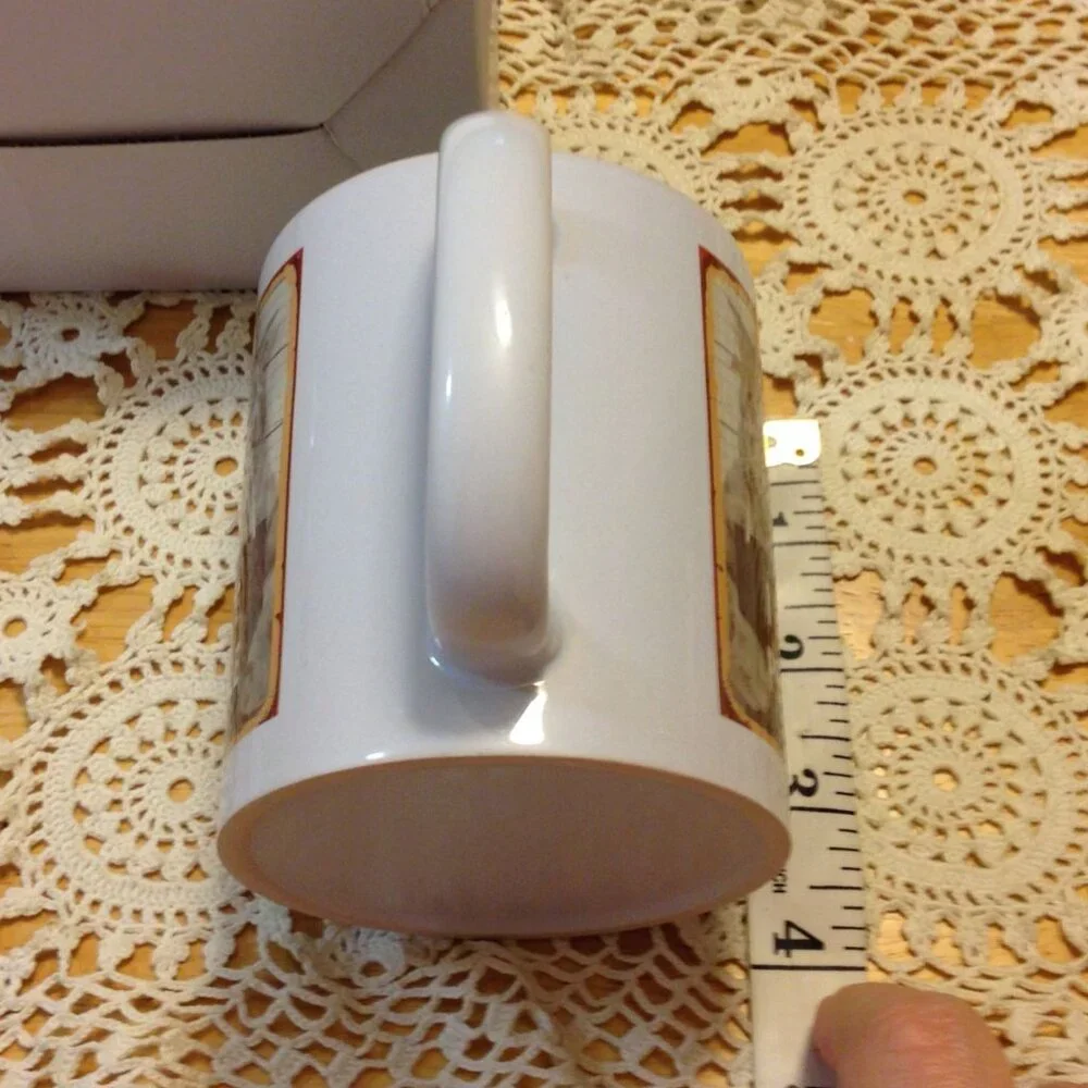 Funny coffee cup, a cat with attitude 